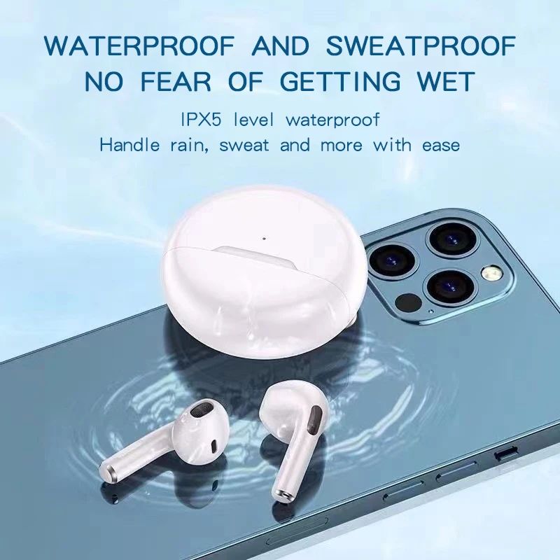 2023 Explosive Pro6 Mini Headphones Smart Touch Earpiece Headphones Waterproof Headphones for Men and Women