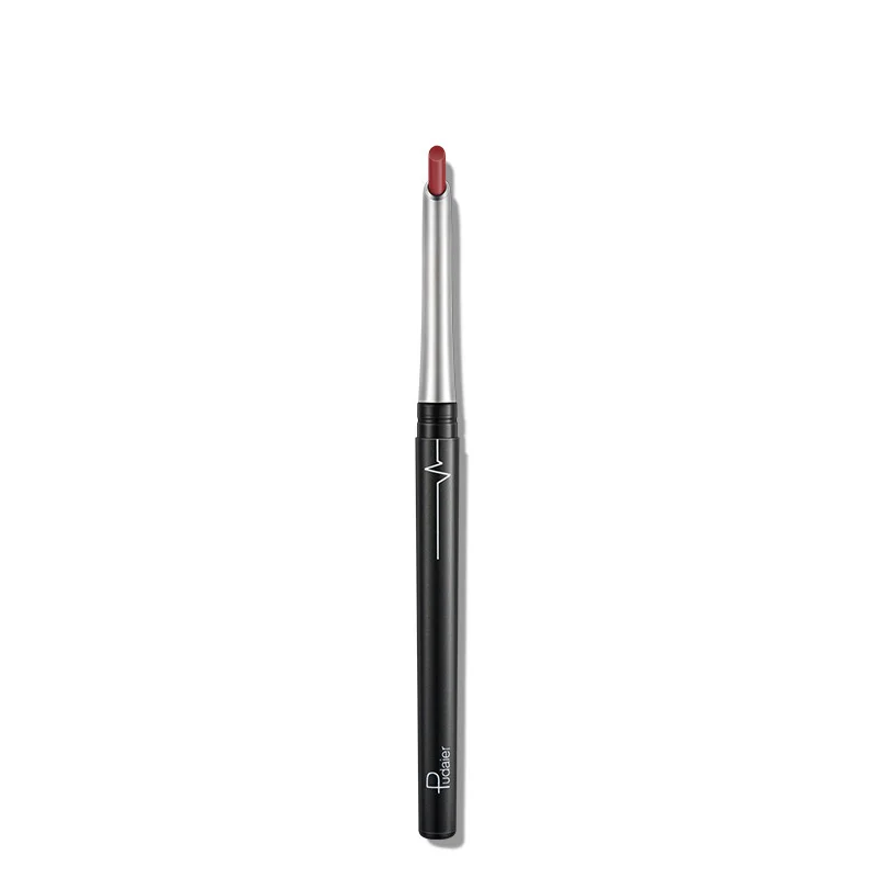 Stereo Matte 17 Color Lip Pencil Private Label Liner Automatic Non-Marking Eye Shadow Eyeliner Miss Tais Lip Pencilstick White