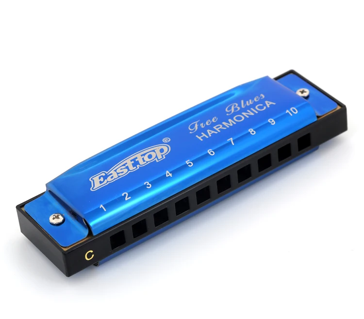 Hot selling 10 hole diatonic product harmoncia for kids and beginners