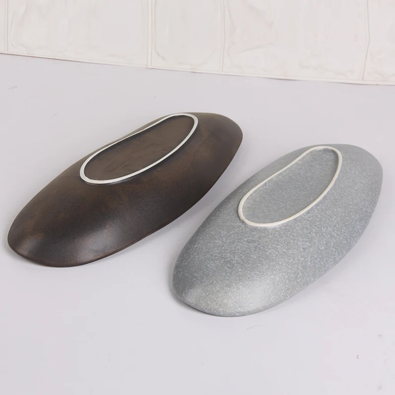 special shape plate irregular ceramic bakeware High temperature resistance and no deformation porcelain Square baking dish