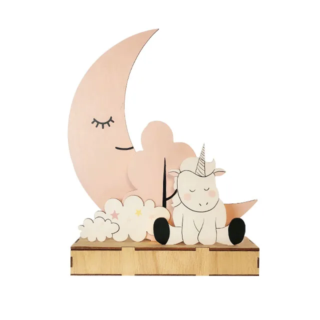 3D wooden  castle princess fairy tale child gift home unique decoration  wood craft