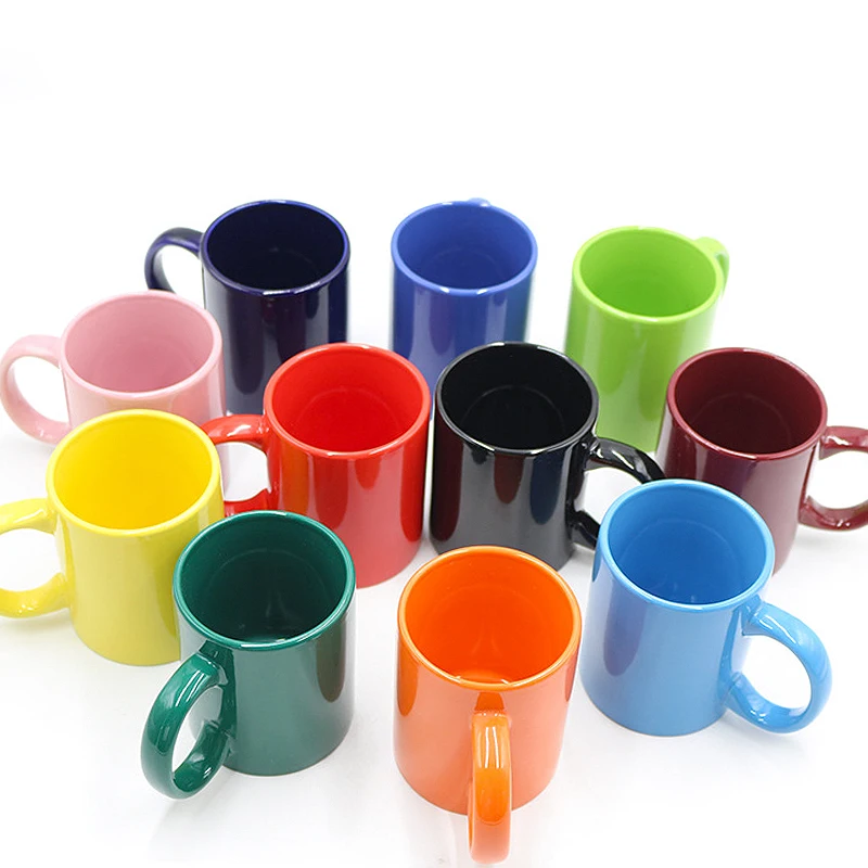 Cheap Manufacturer Supplier Popular Top Grade porcelain Cup Blanks Sublimation mug Custom logo & gift box For Sublimation