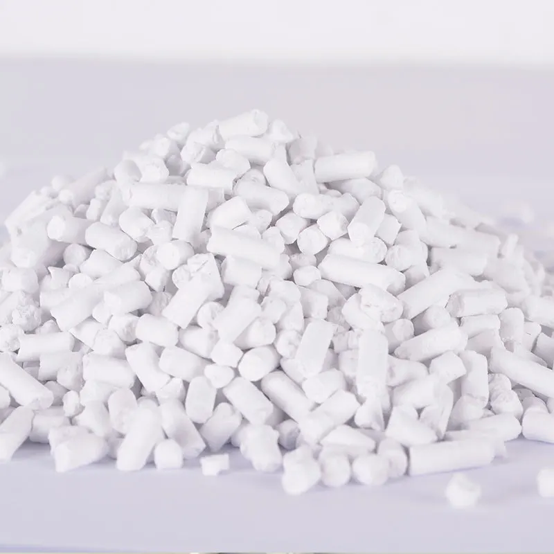 Calcium lime used to absorb carbon dioxide gas