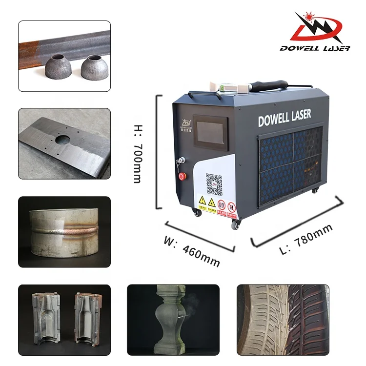 Hot Sale Rust Remover Handheld 1500w 2000w 3000w Fiber Laser Rust Removal Cleaning Machine For Car Metal Rust Removal Price