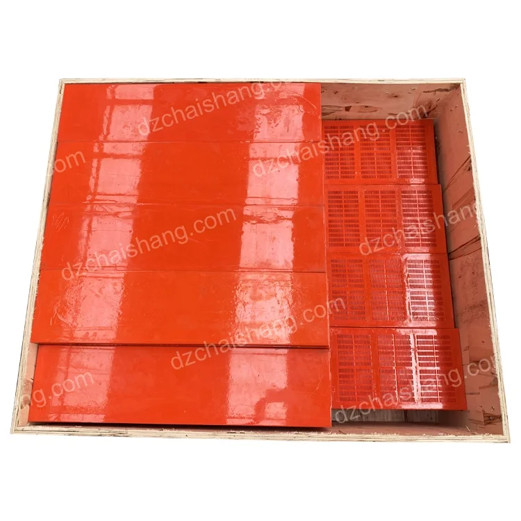 Hot Selling Polyurethane Vibrating Screen Mesh Pu Sieves Dewatering Screens For Efficient Dewatering