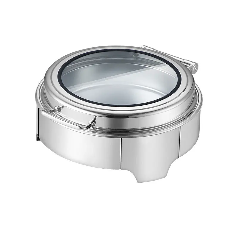 New Wholesale Chaffing Dish Round Buffet Food Warmer Stainless Steel Chafing Dishes For Sale