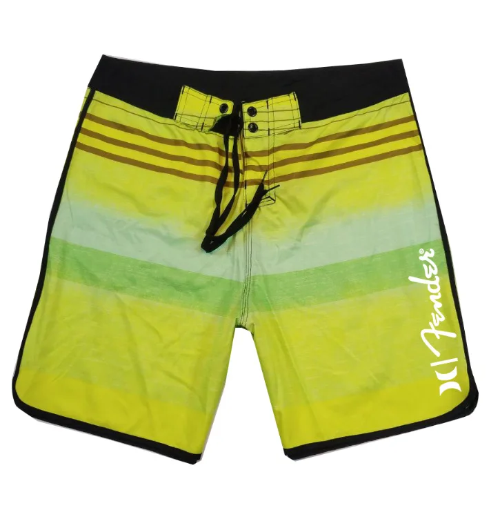 Recycled stretch custom printed surf board shorts hemp boardshorts manufacturer boardshorts Swimwear