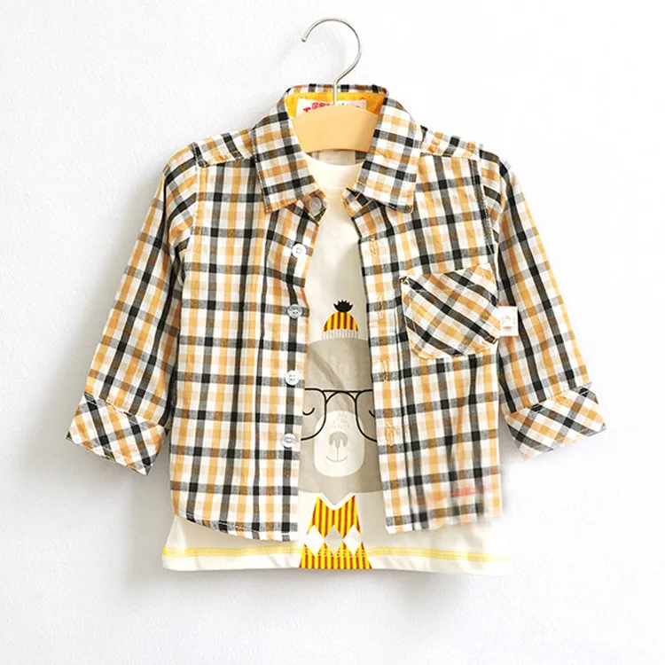 Autumn New Boys Clothing Sets Jacket Shirts Pant 3pcs Suits Clothing Kids Long-sleeved clothed for Kids