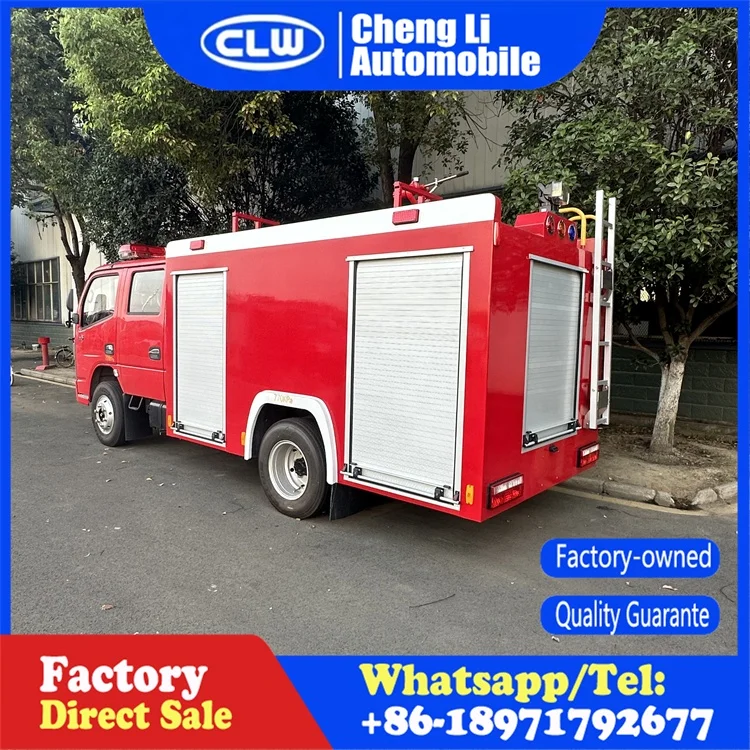 Dongfeng Mini Fire Fighting Truck 4x2 Fire Fighting System Truck Price