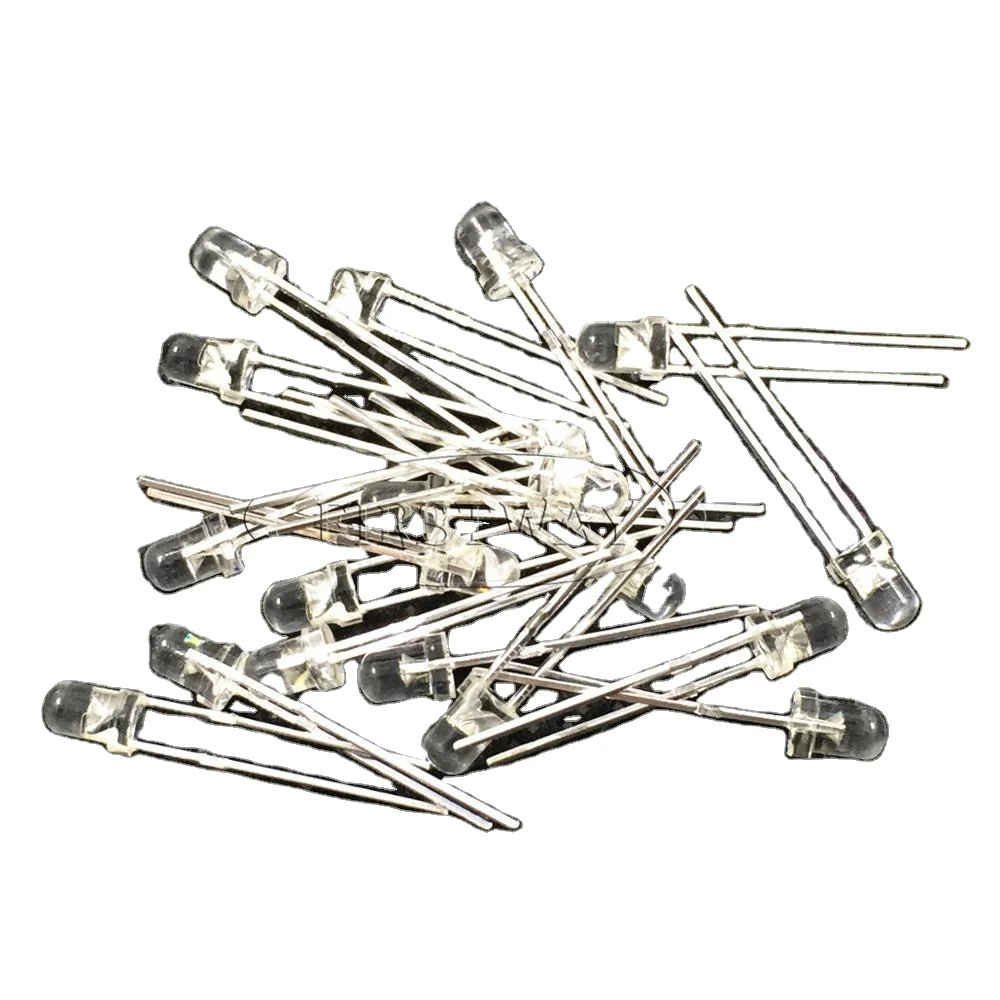 Dome lens 3MM/5MM DIP LED Lamps diffused  hole round leds light emitting diodes white/red/blue/yellow/orange/green/7color flash