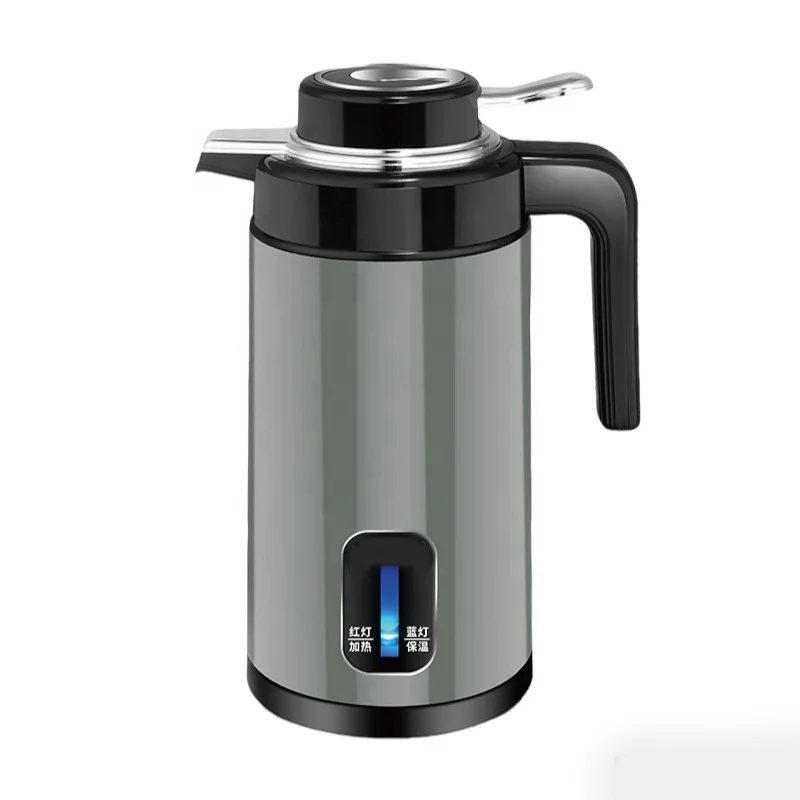 Stainless Steel Electric Kettle Double Anti-Ironing Kettle Electric Water Kettle LED Indicator Electric Bottle Heaters