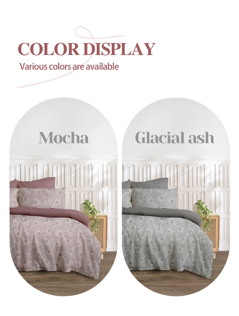 Cloudland Polyester Jacquard Designer Bed Duvet Comforter Sets Cover Set Bedding Luxury Queen Size 3 Piece Wholesale