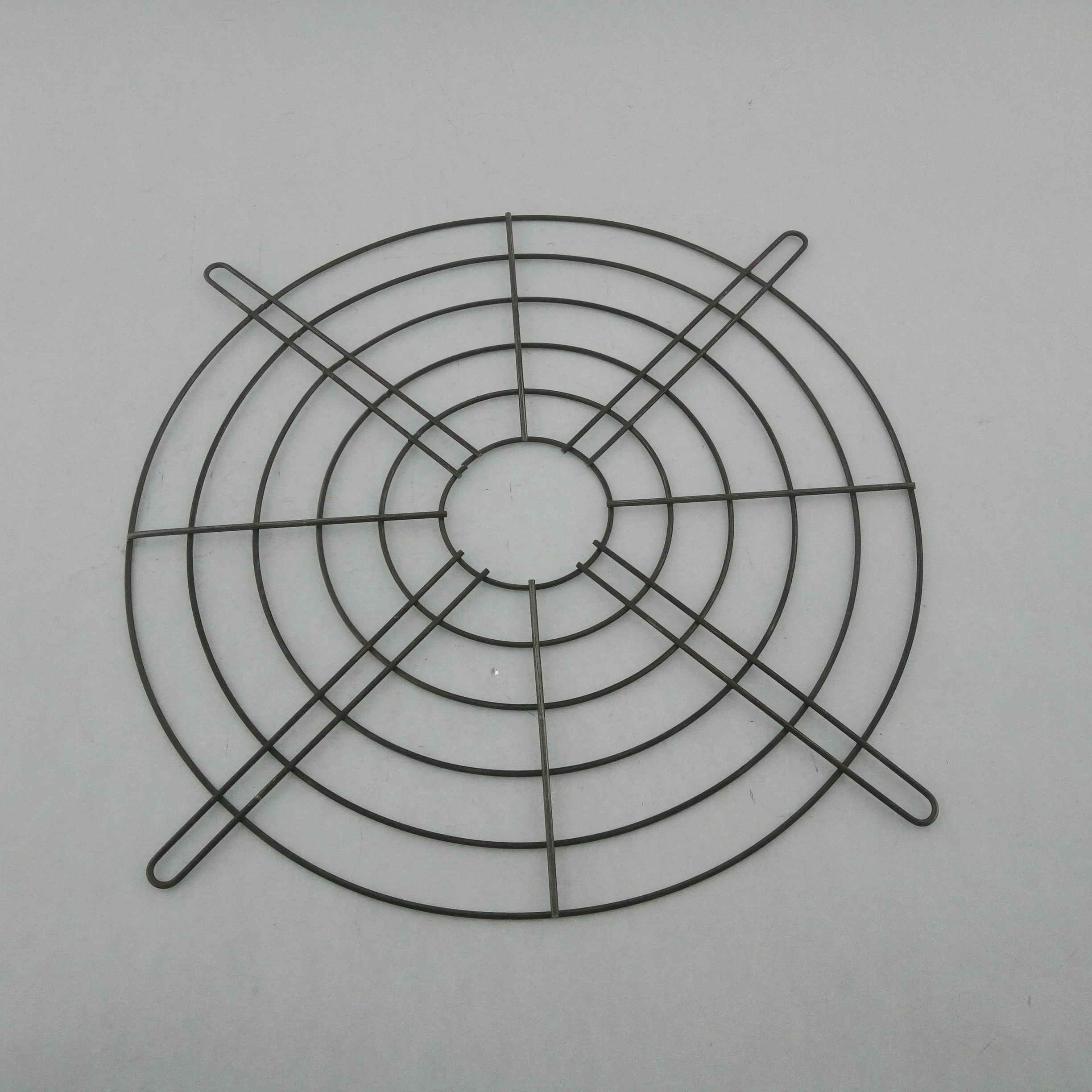 Black circular  30cm fan guard / air conditioner fan cover