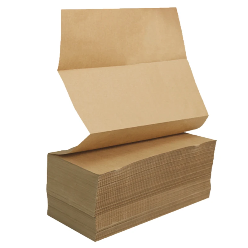 High Productivity Box Filling Material Package Cushion Eco Friendly Void Fill Paper Packaging Folding Foldable Kraft Paper