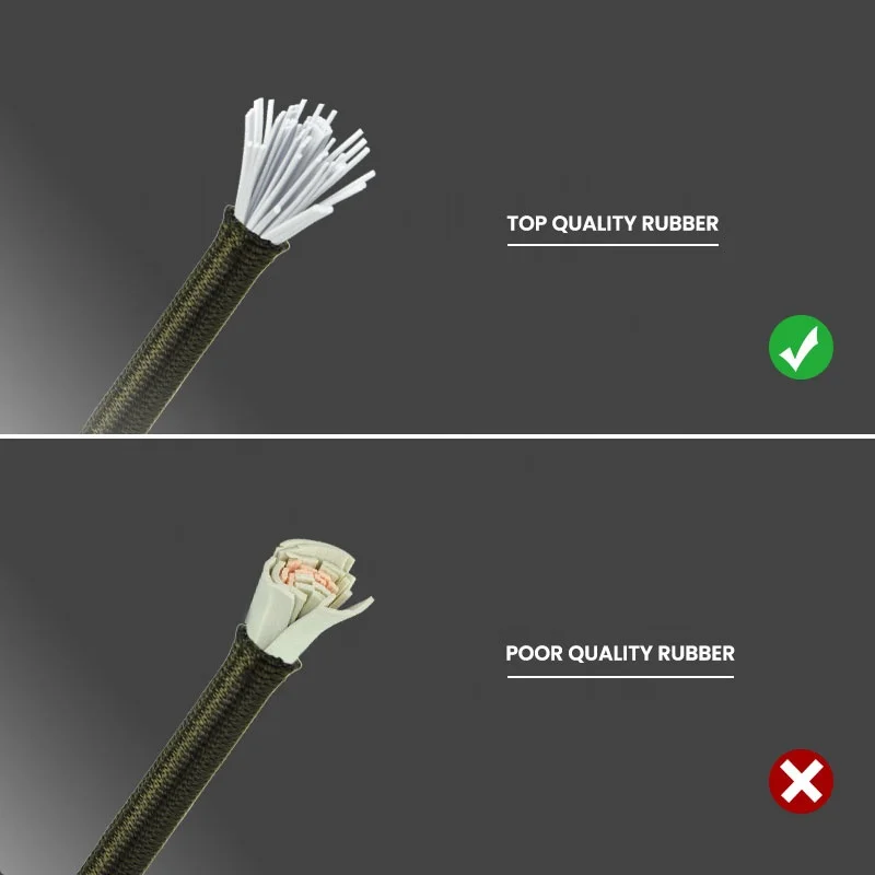 Elastic Shock Cord 3Mm 4Mm 5Mm 6Mm 8Mm Rubber Elastic Latex Bungee Cord For Camping