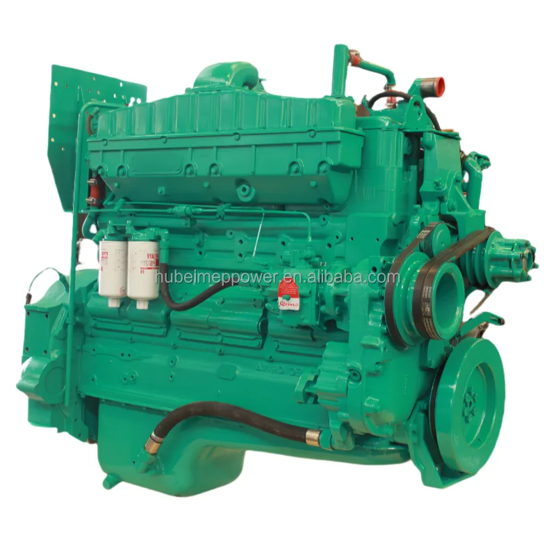 Real 6 Cylinder NTA855 358KW 480HP 14L Electric Engine Diesel