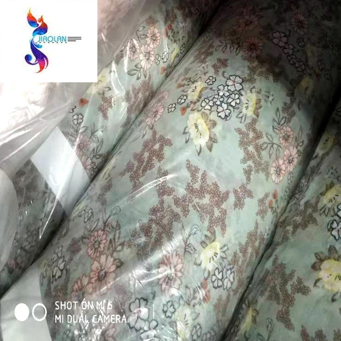Ткань с принтом в наличии ткань из Жоржетта 100% полиэстер стандартная 100 клетчатая Товары 5000 метров шифон класса