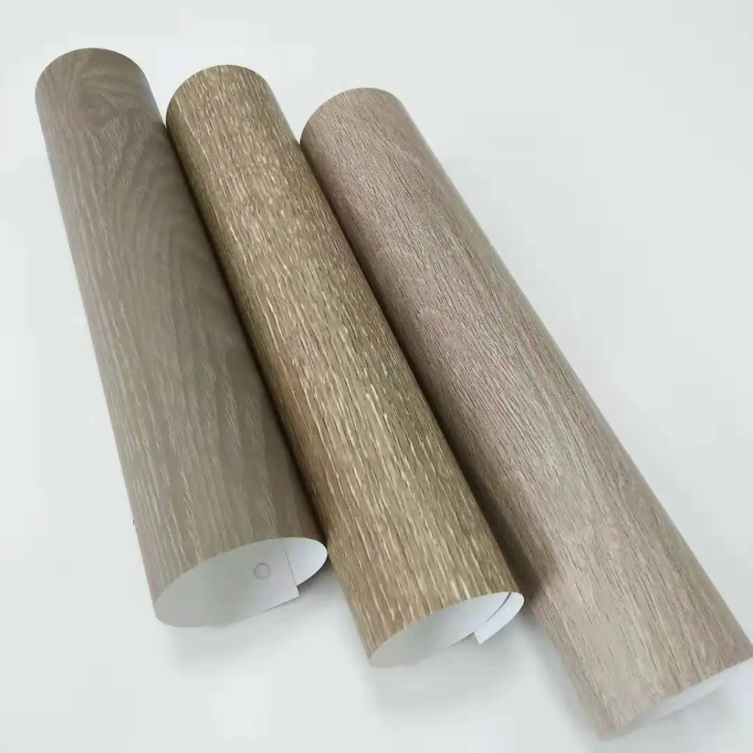 pvc decorative film  for wpc door skin vacuum press laminating