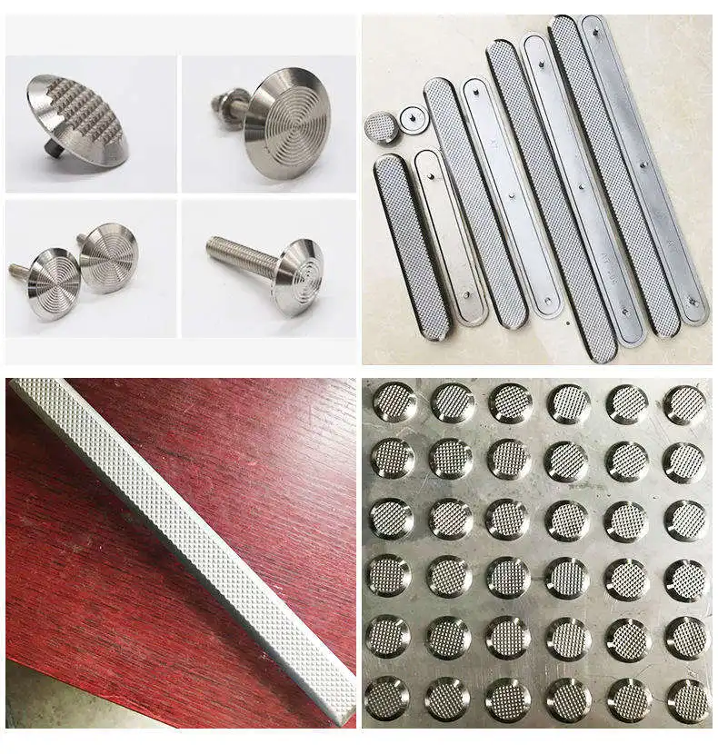 Metro Airport Anti Slip Stainless Steel Road Sign Studs Blind Warning Paving Brass Tactile Studs