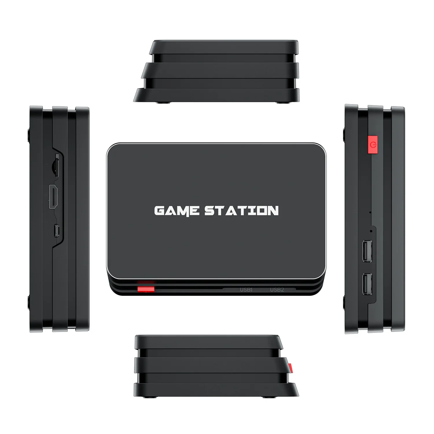 Factory wholesale M8plus dual HD MI PS1 video game console 10000 GAMES 2.4G wireless controller