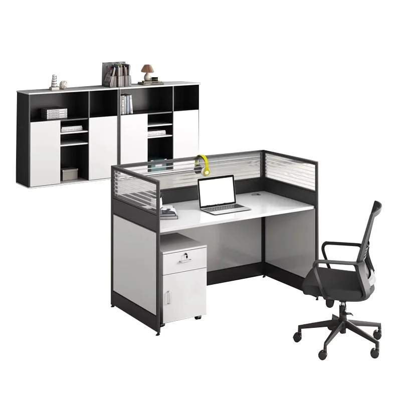 Modular office partition call center 2 4 6 person office desk modern office cubicle workstation