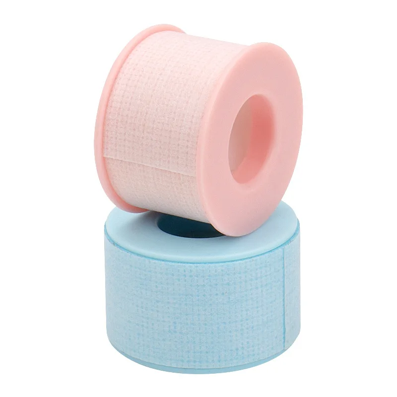 Wholesale Grafted Eyelash Isolation Tape Two Colors Microporous Breathable Non-woven Silicone Tape