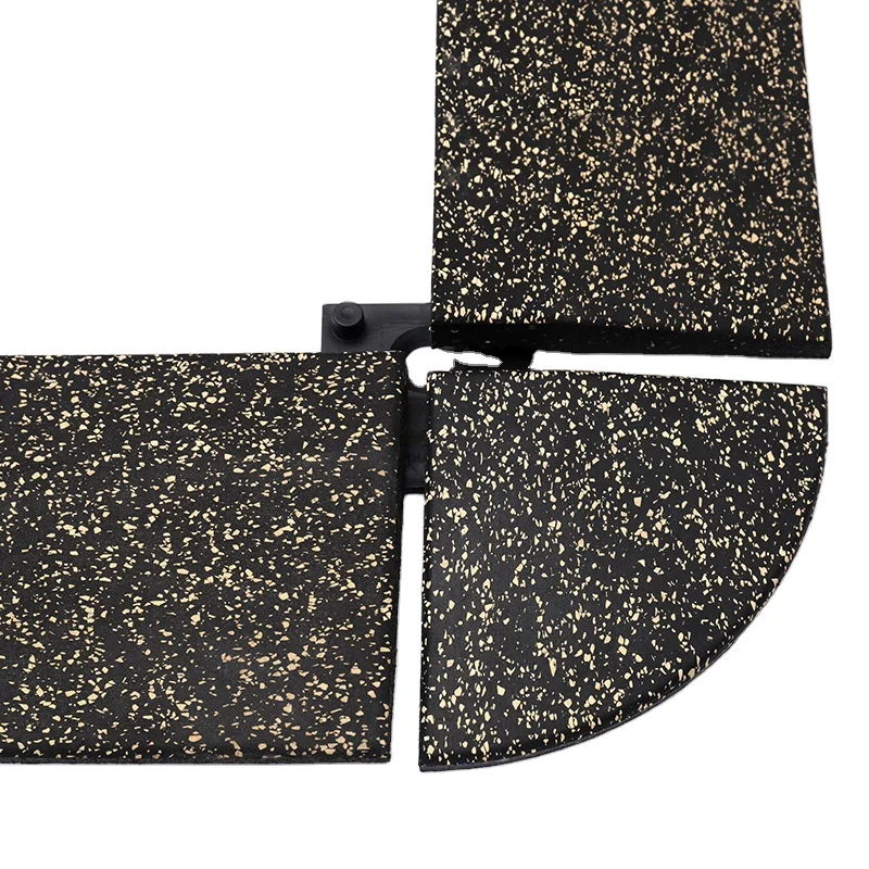 EPDM fleck Rubber Floor Tiles for Gym Rubber floor mats Rubber floor tiles