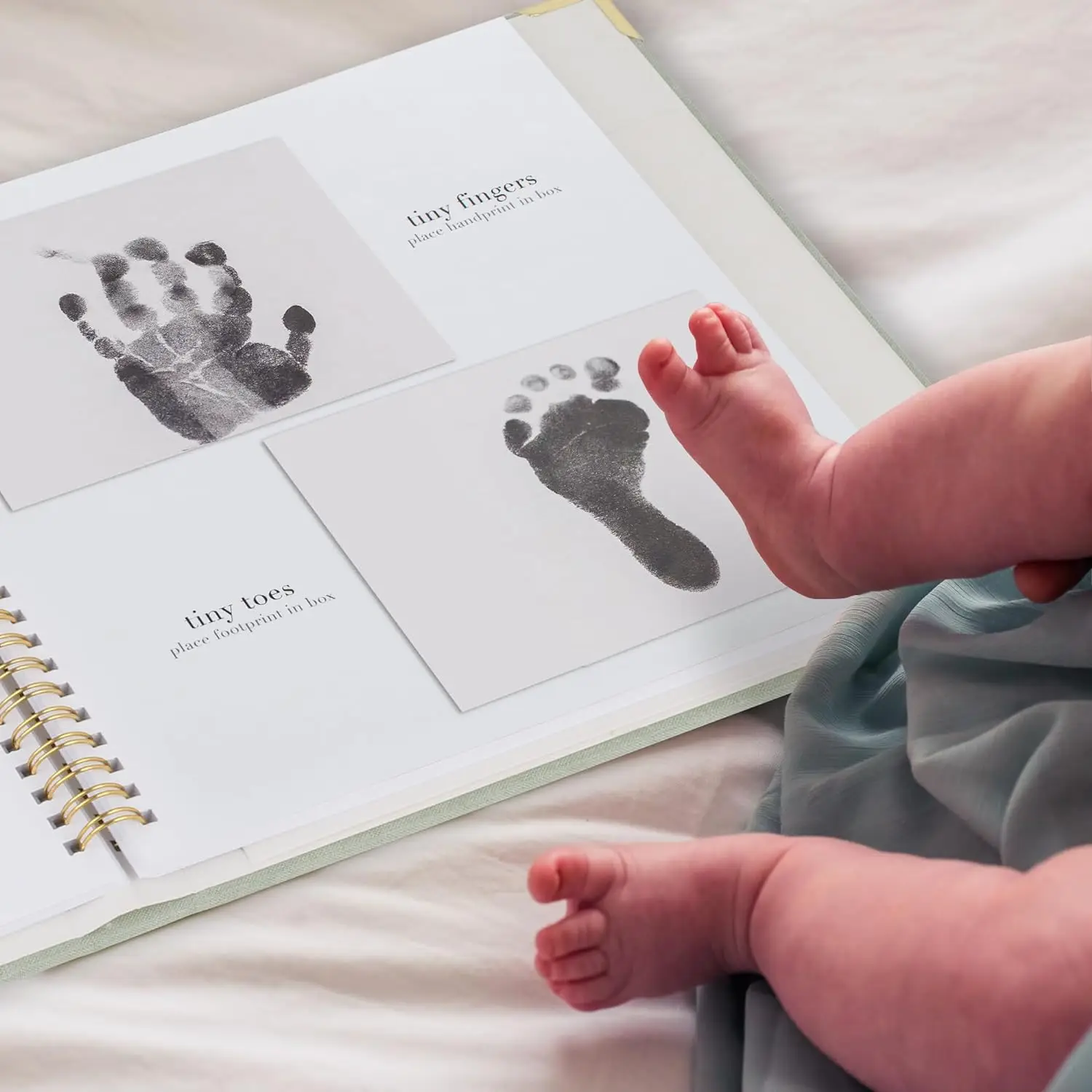 Customizable Keepsake Baby Memory Book for Boys and Girls Photo Album A Milestone Book to Record Every Event from Birth to Age 5