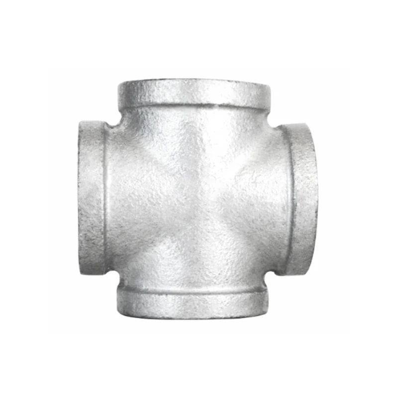 Malleable Cast Iron Pipe Fittings  Black with Auti-rust Oil High Quality Hot Dipped Galvanized