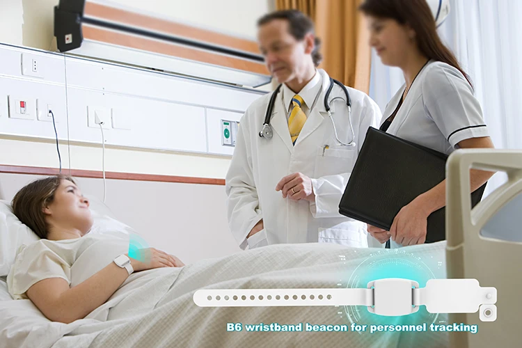 Heath care ble beacon silicon wristband bracelet bluetooth beacon