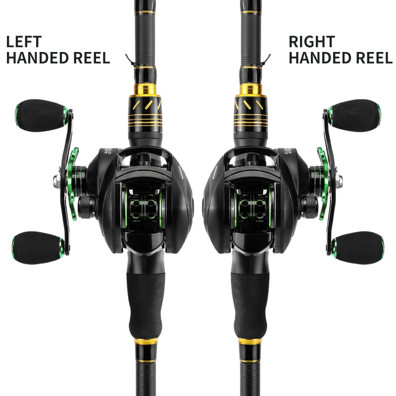 Baitcasting Reel BS2000 8.1:1 High Speed Freshwater Saltwater Reel Carp Fishing For Bass Fishing Reel