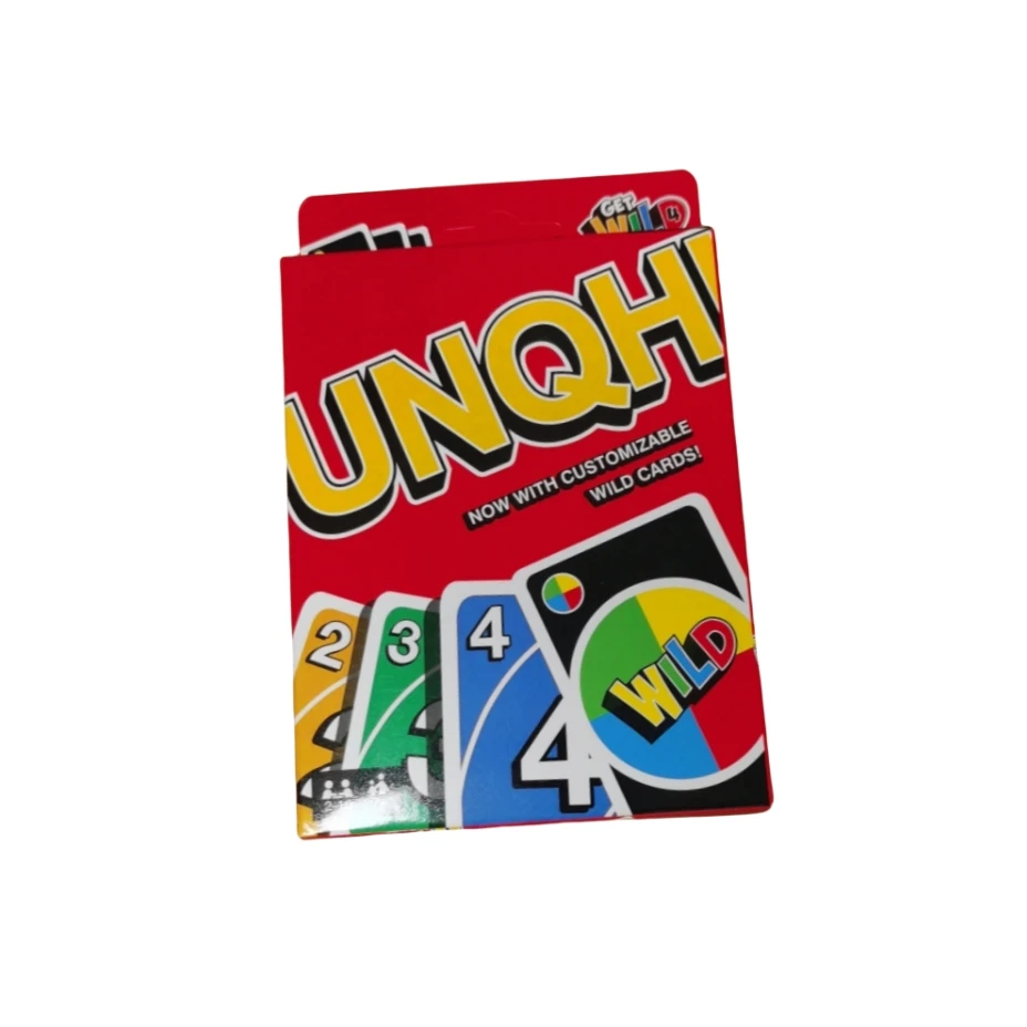 Распродажа утолщенная бумажная карточная игра UNQHI для детей играющая в покер не милосердие классические настольные игры семьи