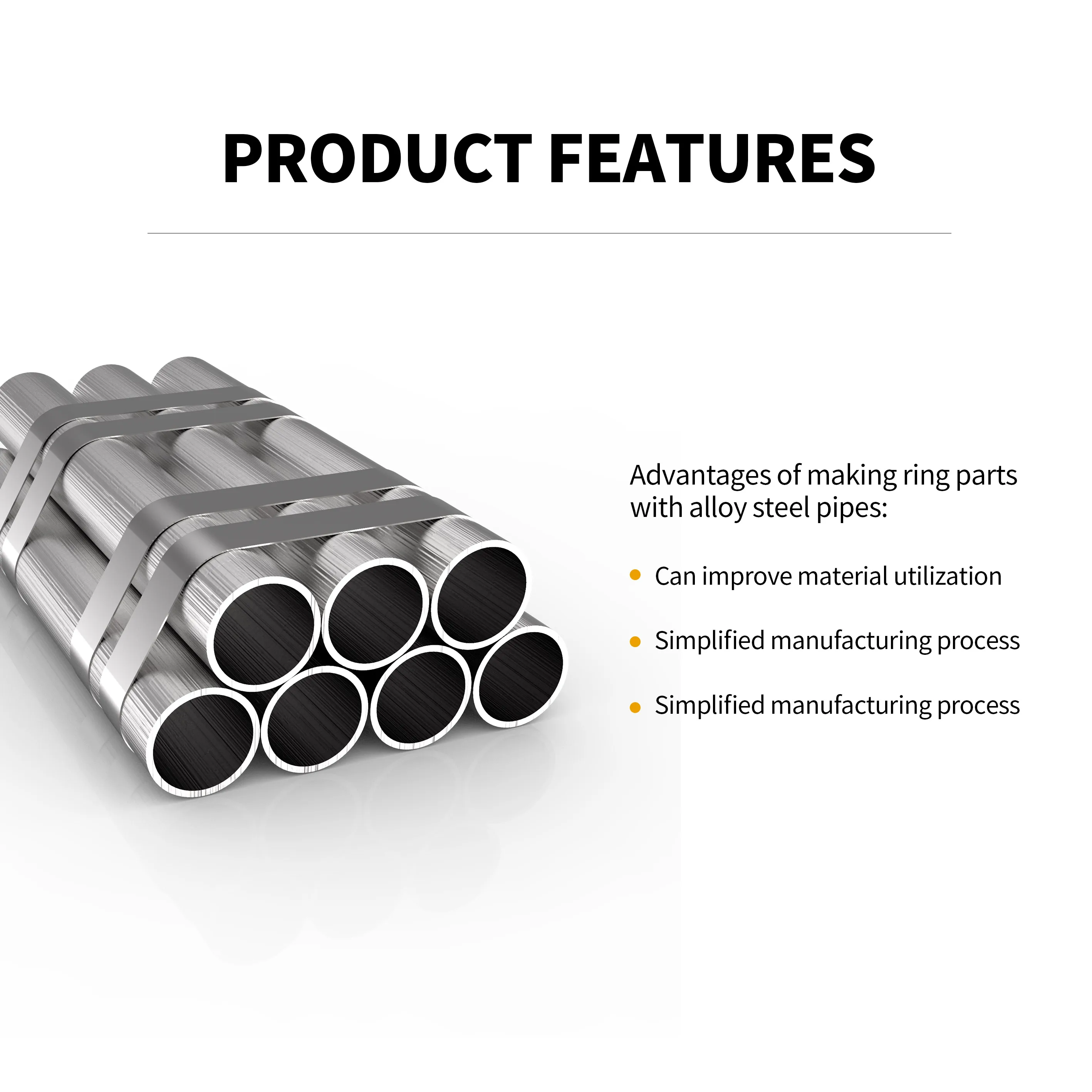 New Design Best Selling steel bar carbon steel Round Steel Tube