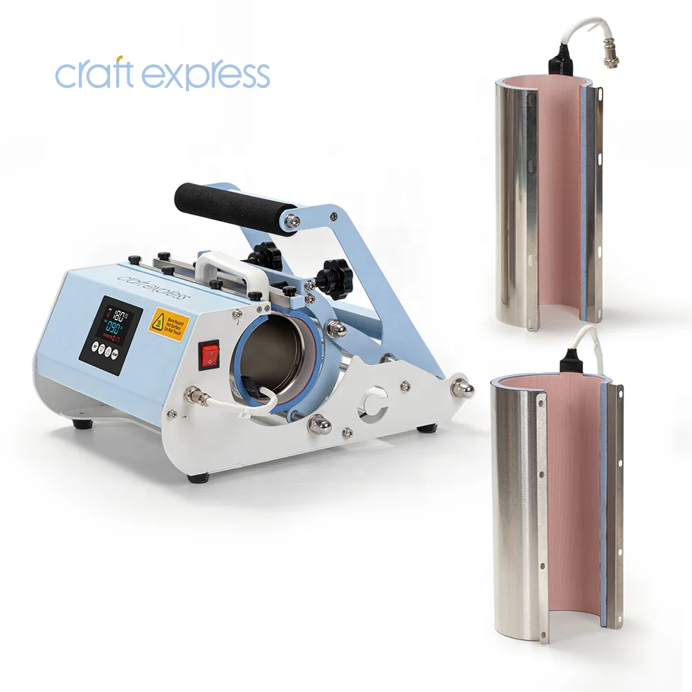 40oz Tumbler Heat Press Wholesale 2 in 1 Craft Express 30oz Sublimation Mug Skinny Tumbler Heat Press Transfer Printing Machine