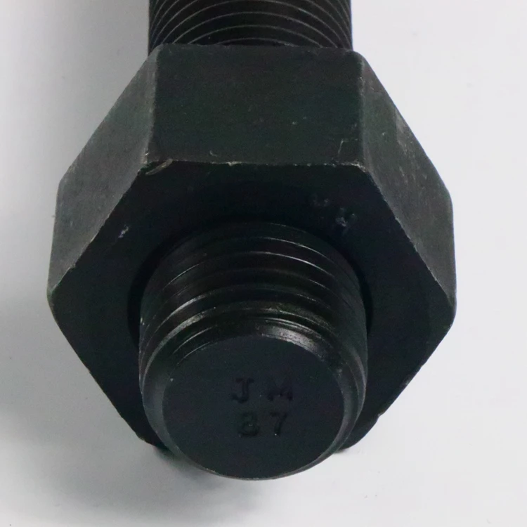 JM Brand B7 2H Unc Threaded Stud Bolt M39 and Nuts