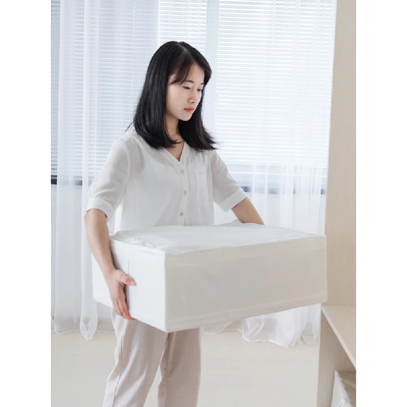 Recommend Underbed Cloth Storage Box Oxford Cloth Flat Ultra-thin Clothes Quilt Household Extra Large Organize Bag