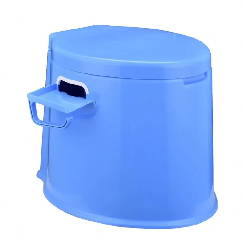 Elderly Toilet Pregnant Woman Movable Chair Adult Portable Plastic Toilet Chair Portable Travel Toilet for Camping and Hiking