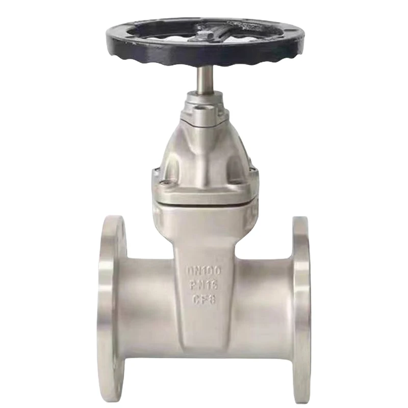 304/316 Stainless Steel Soft Seal Gate Valve Elastic seat seal concealed rod gate valve