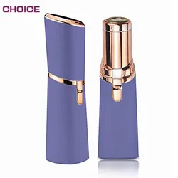 Painless Battery Mini Epilator Electric Depiladora Women Lady Portable Hair Removal