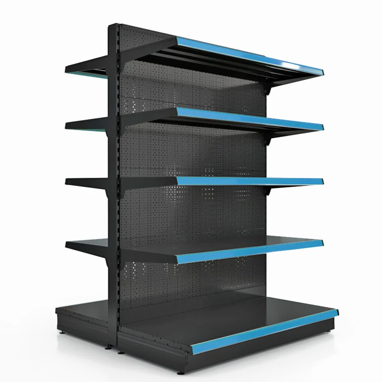 New Style Single Steel Shelving Wire Mesh Phone Accessories Display Rack Slat Wall Market Beverage Boutique Shelves
