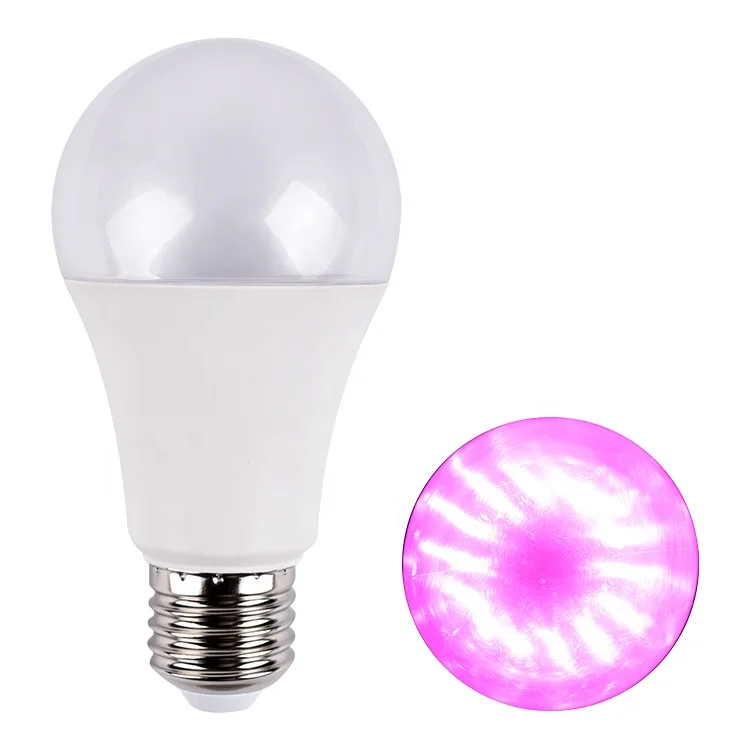 OEM ODM E27 B22 grow light bulb 7W 9W 12W indoor LED Plant Grow Light Bulb