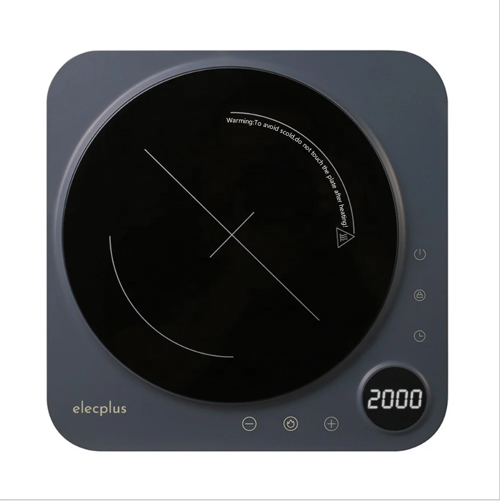 
220v home single hob steam induction cooktop 1 burner 2000W multi cooking induction cooker hot pot electric stove cooker 