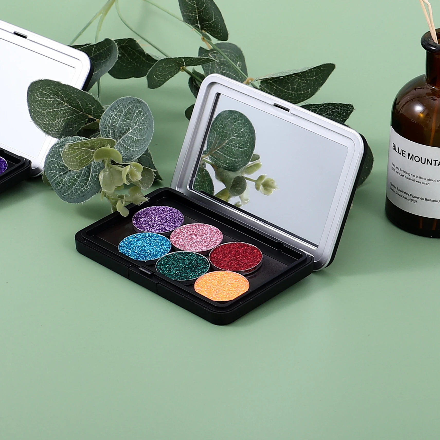 Professional makeup create your own brand maquillaje cassette tape eyeshadow 5 pan eyeshadow palette