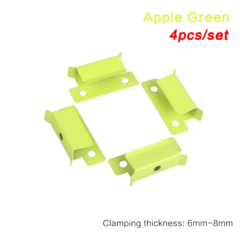 3DSWAY 3D принтер запчасти 4 шт. стекло очаг платформы зажим из нержавеющей стали с подогревом алюминиевая плита горячего отжига фиксации исправить