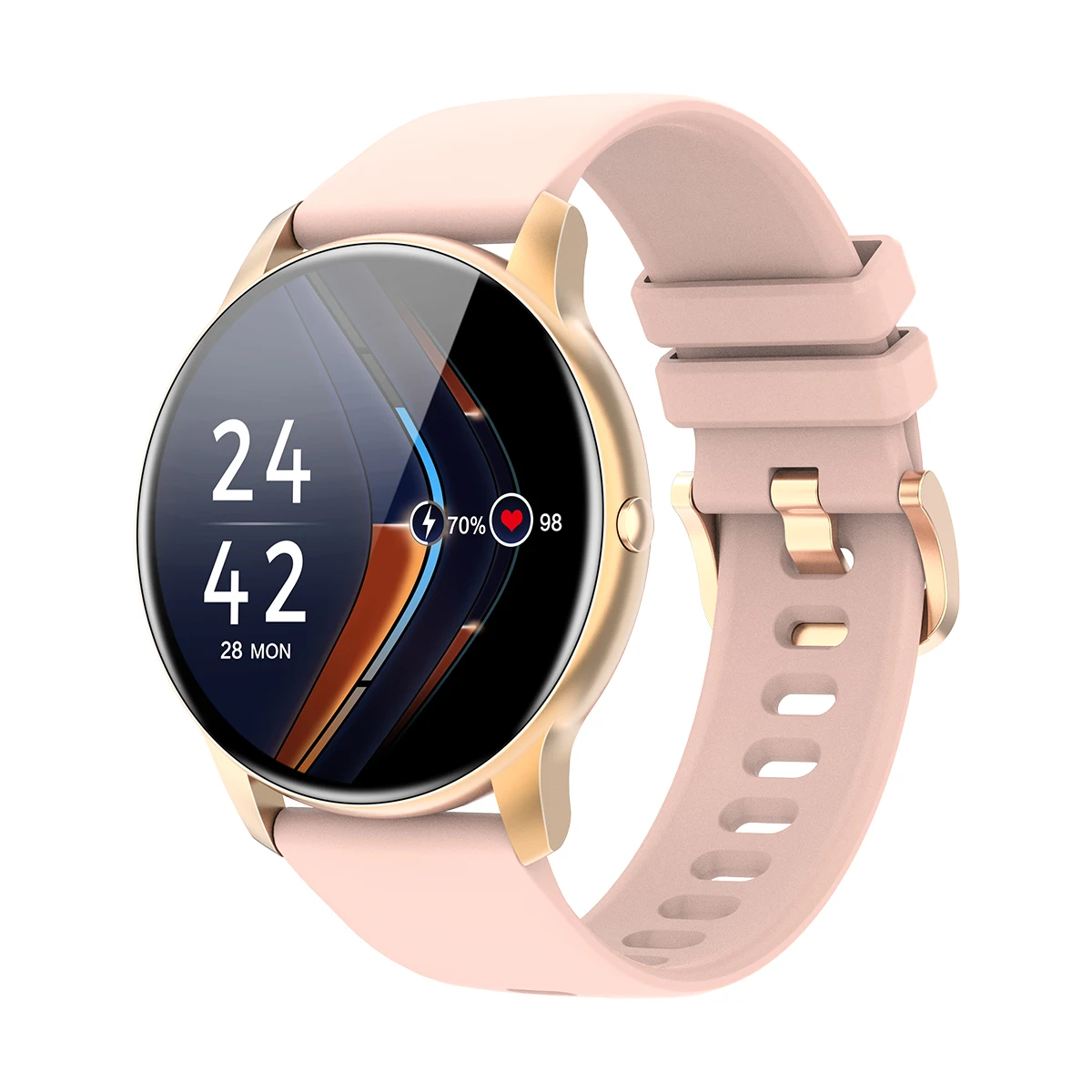 1.3 Round shape digital watch Touch screen AMOLED smart watch