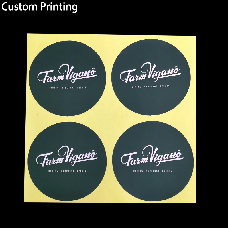 Adhesive Bumper Sticker Custom Vegan Animation Pill Bottle Private Label Maker Bike Packaging Label
