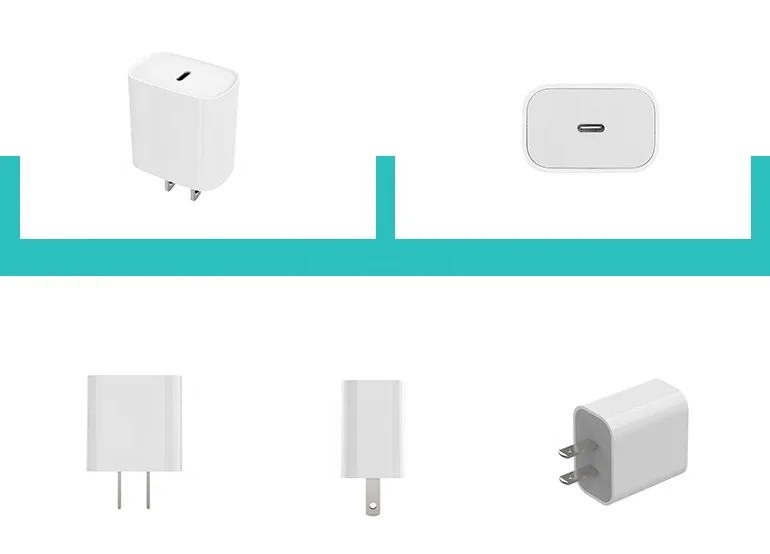 Зарядное устройство pd 18 Вт зарядное usb c для телефона быстрое type-c адаптер