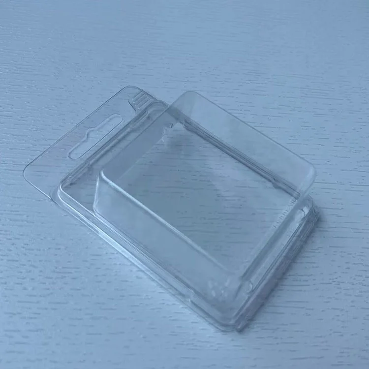 High Transparency Recycled PET Plastic Hinged Clamshell Blister Packaging for Fishing Lure Fishing Hook Tackle