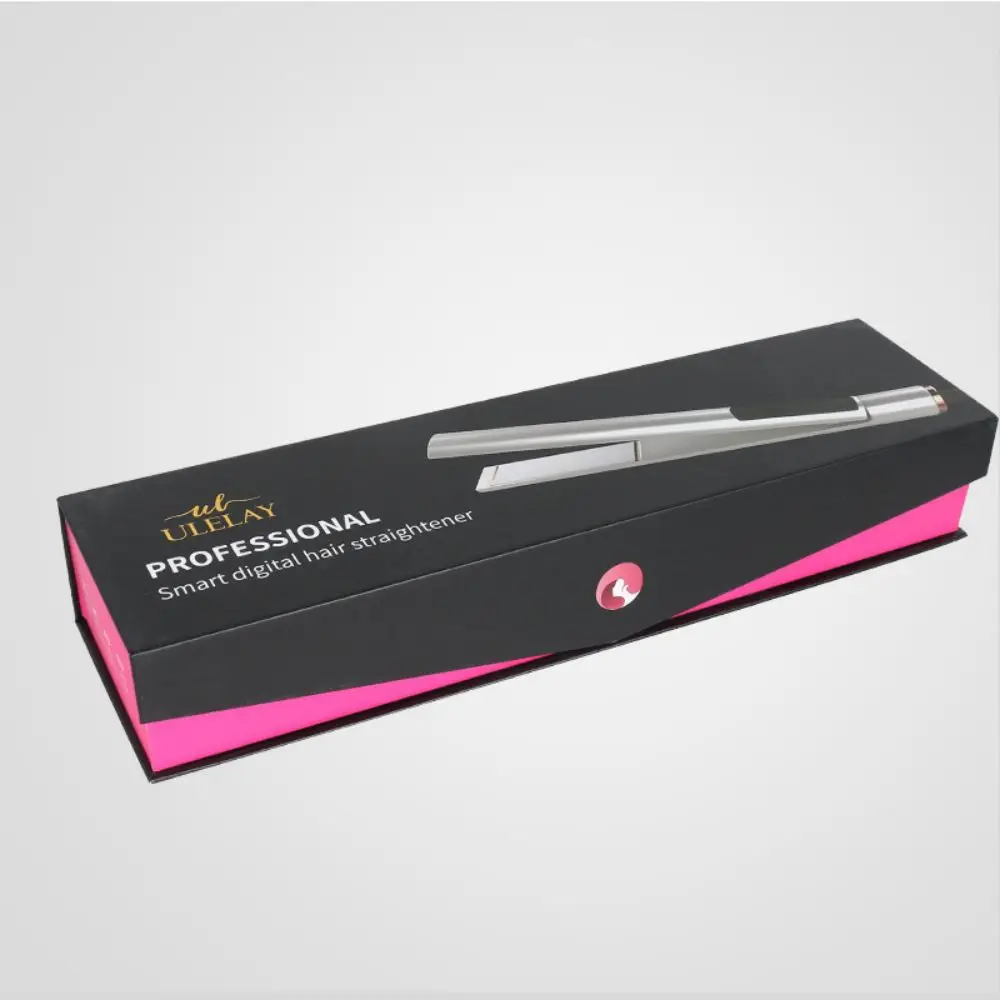 Made in China PTC electric multifunctional digital hair straightener with LCD display
