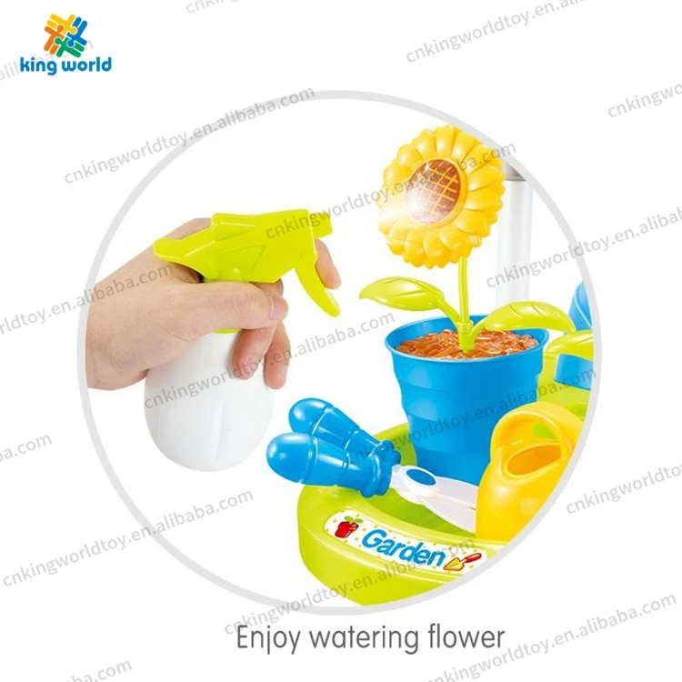 Kids Play House Garden Cleaning Toy Set 12 Piece Set Outdoor Toys Gardening Tools Toys